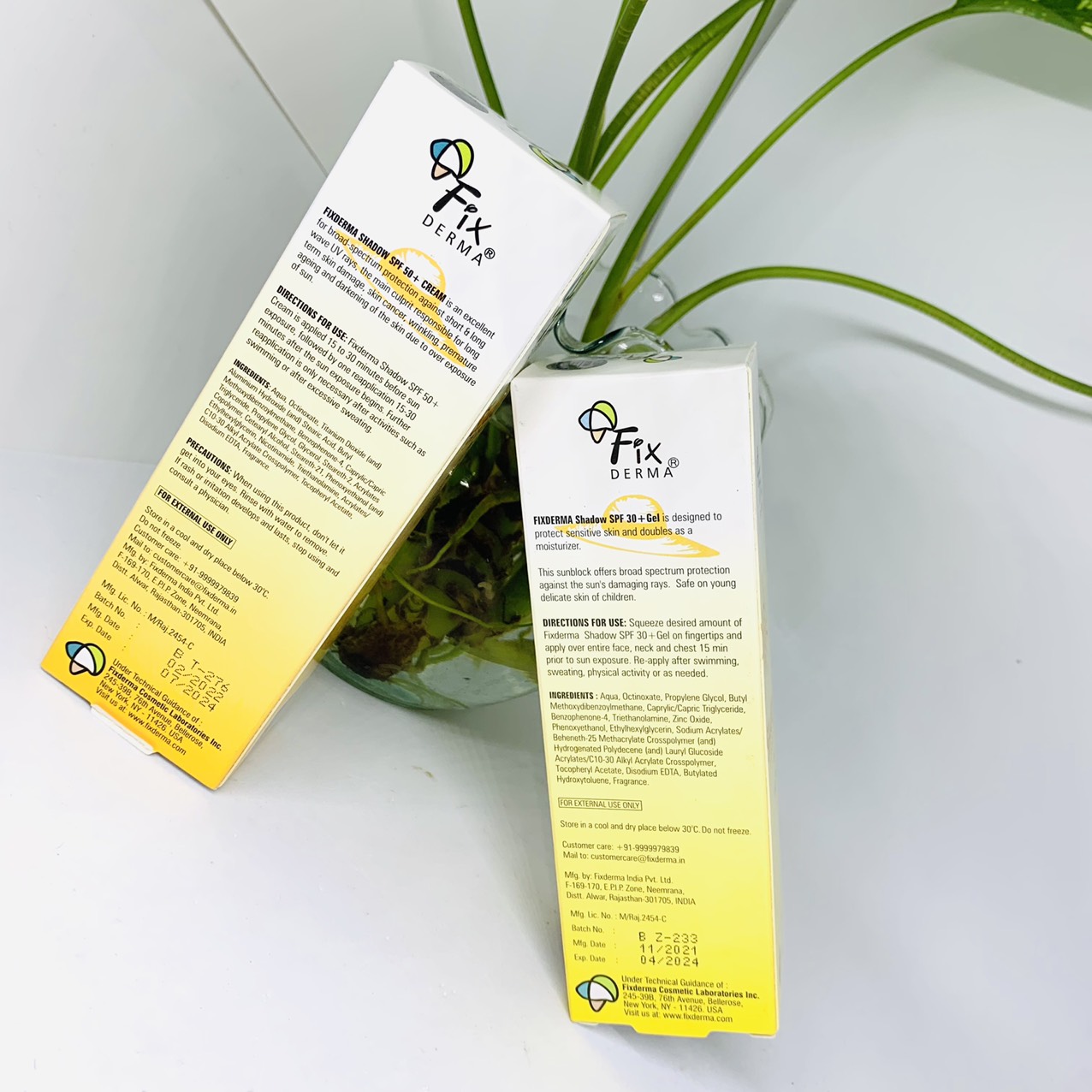 Kem Chống Nắng Fixderma Shadow SPF 30+/SPF 50+