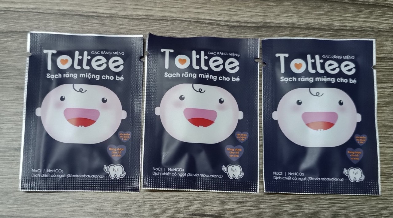 Gạc Răng Miệng Tottee (Gạc rơ lưỡi Tottee)