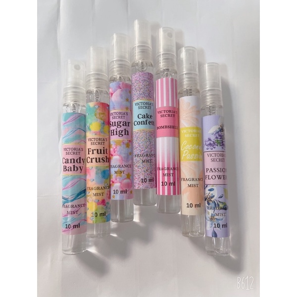 Xịt body mist 10ml lưu hương chai chiết