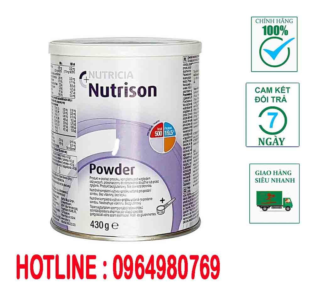 Sữa Nutrison Powder 430g (dinh dưỡng cho người ốm)