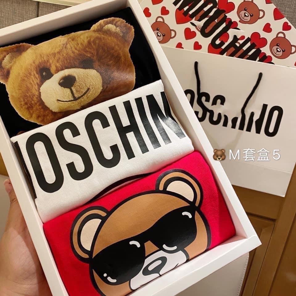 Áo thun phông Moschino gấu cho bé trai bé gái từ 10-30kg