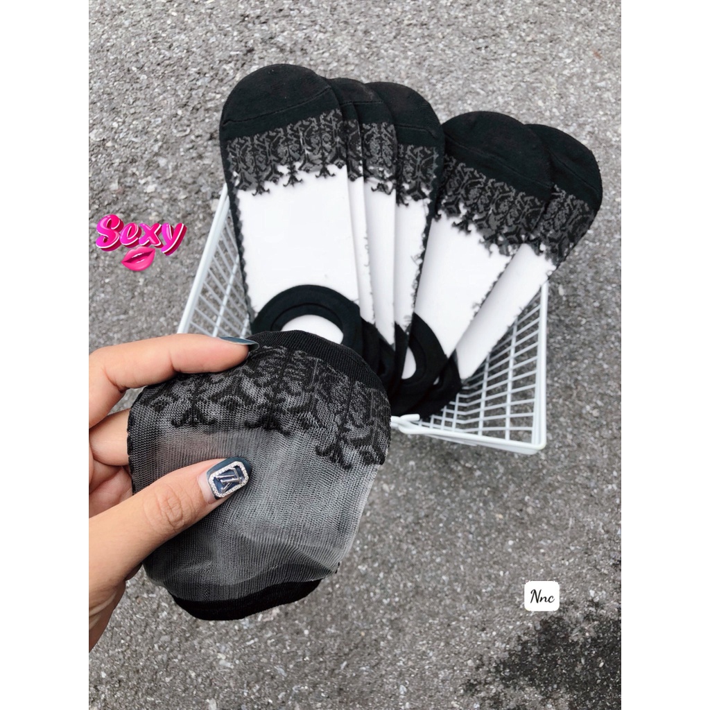 Set 10 Đôi Tất Hài Ren Công Chúa