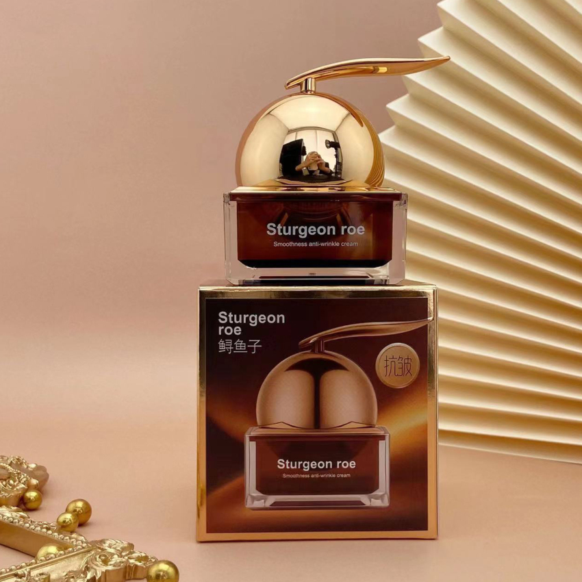 Anti-Kerut Cream anti-aging 50g removing forehead, neck, throat, throat, nasolabial folding, eye lines correcting aging and