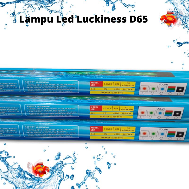 Lampu Led Celup Aquarium Aquascape LUCKINESS D 65