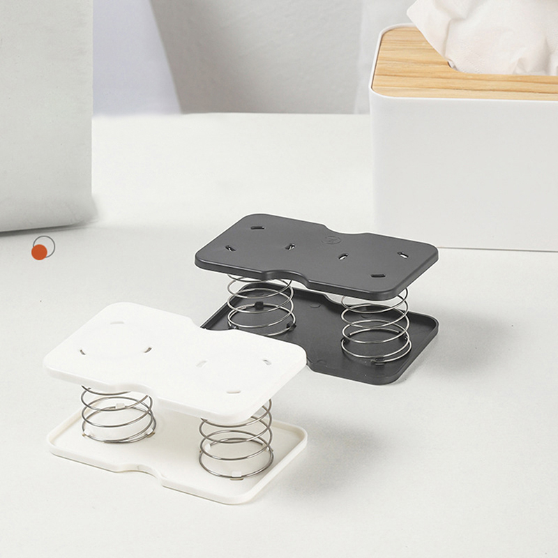 Nofui Creative Spring Tissue Box Presents Spring Support Tissue Spring Bracket Holder