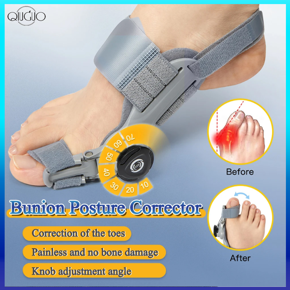 Big Toe Bunion Corrector Bunion Toe Seperator Splint Adjustable Knob