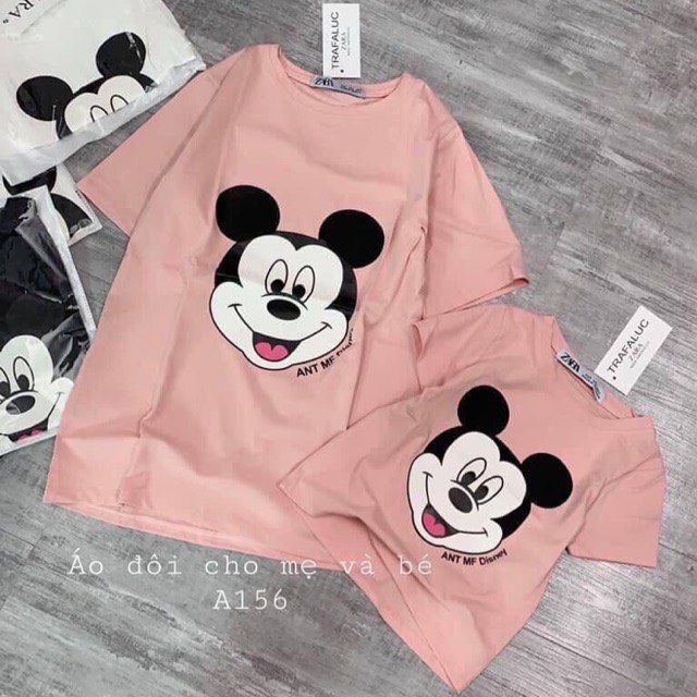 [HCM]Áo thun gia đình MJKEY  - đồ bộ gia đình đẹp - áo cặp mẹ và bé chất cotton mịn(SIZE 5-85KG)