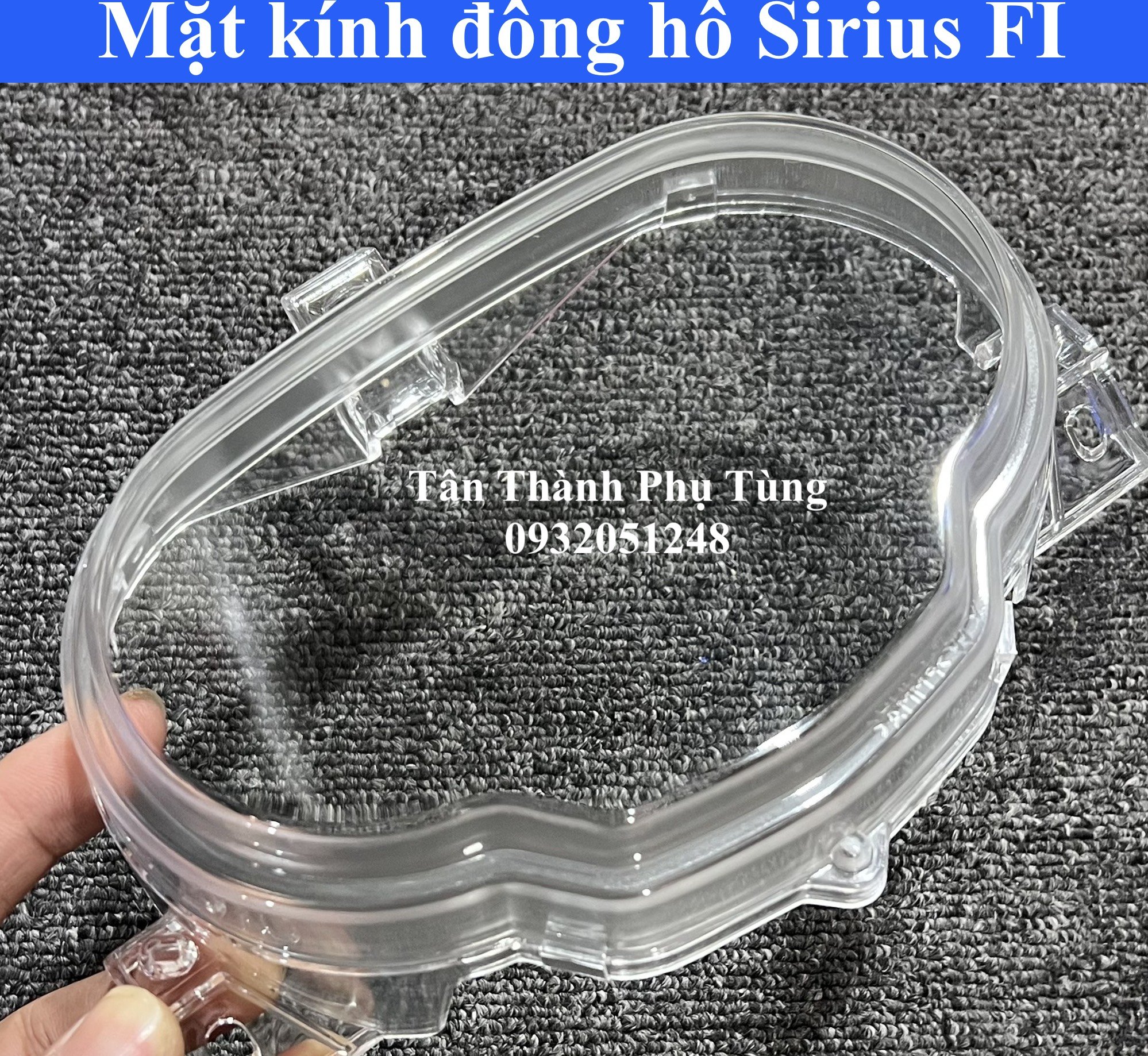 Mặt kính đồng hồ Sirius FI