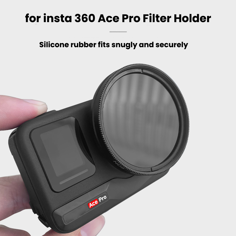 Khung kẹp Kính lọc khung bảo vệ kim loại cho insta360 Ace Pro