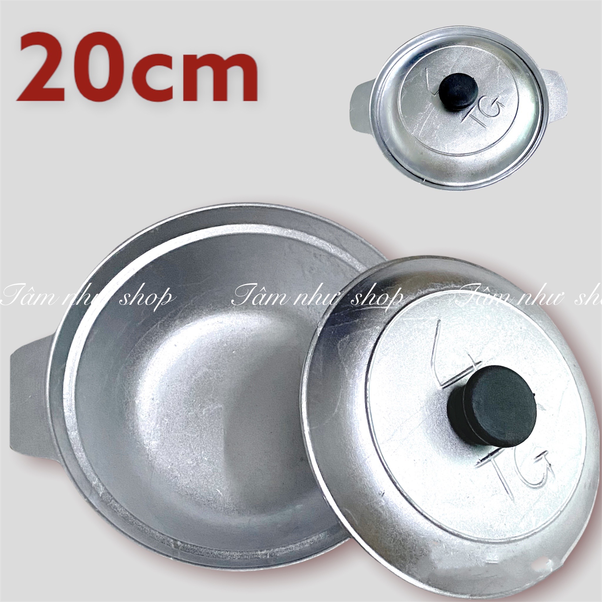 Cast iron pot stock fish meat thick 600ml 2 layer anti-tank heat preservation longer