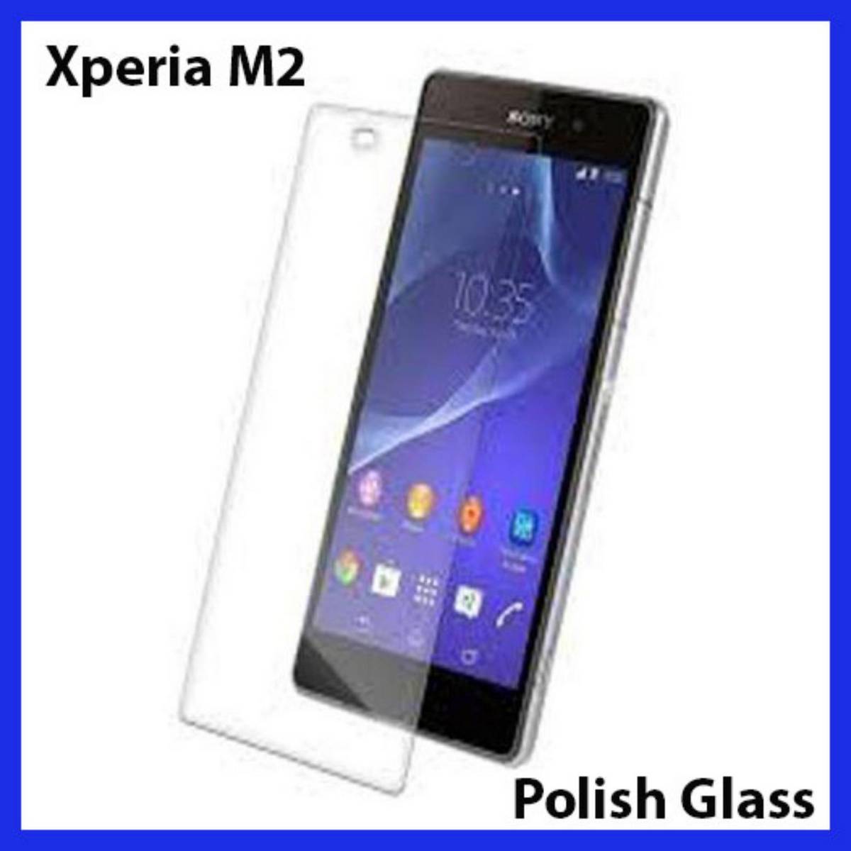Sony Xperia M2 Tempered Glass Screen Protector Polish Glass For Sony Xperia M2