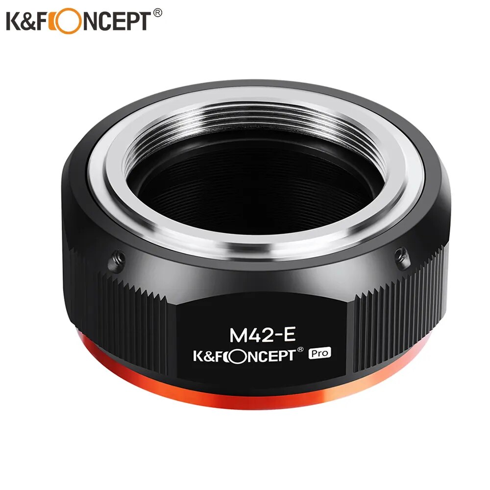 K&F Concept M42-NEX PRO Lens Mount Adapter M42 Lens to NEX E Mount Camera