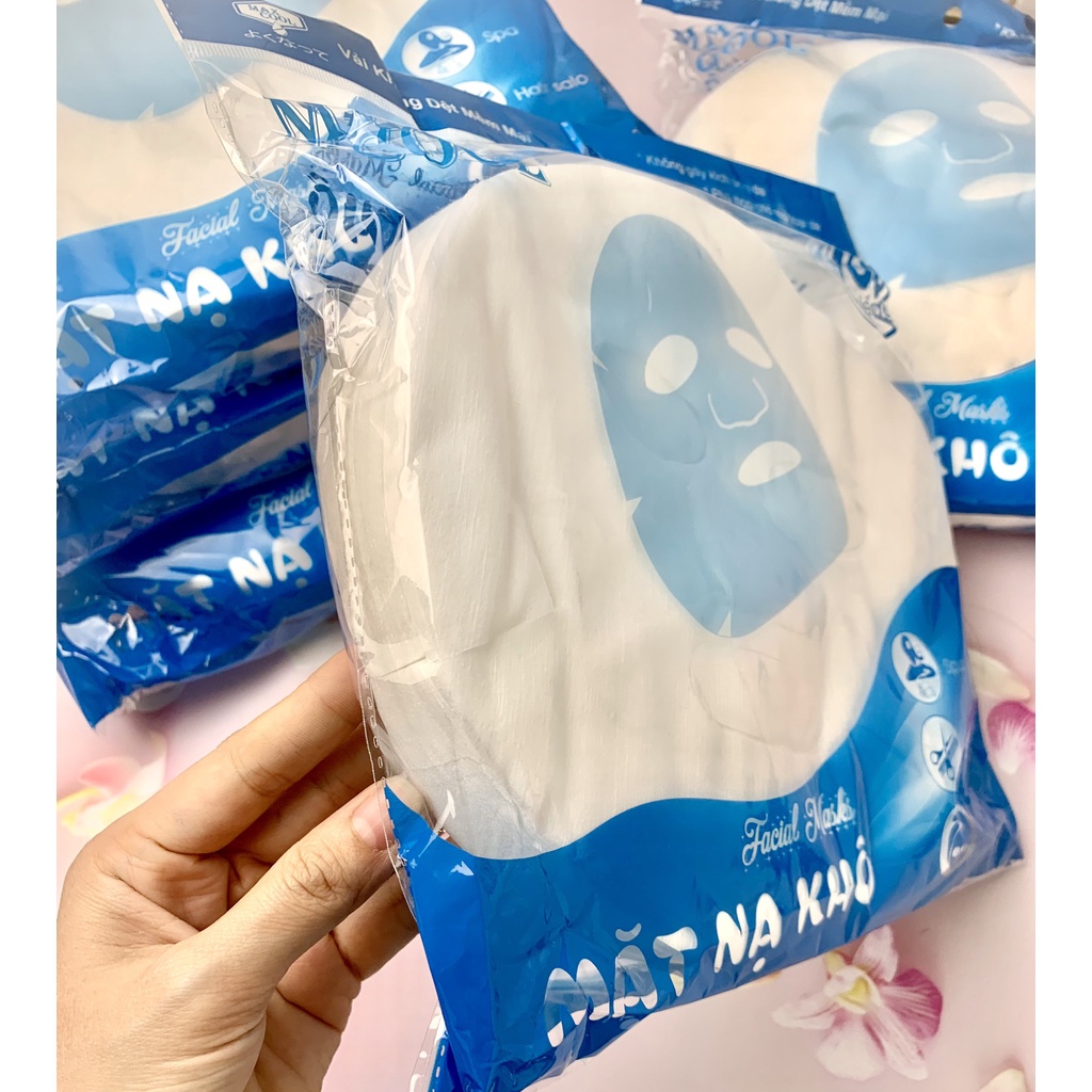 Mặt nạ khô MAX COOL chăm sóc da tiện lợi 100 miếng