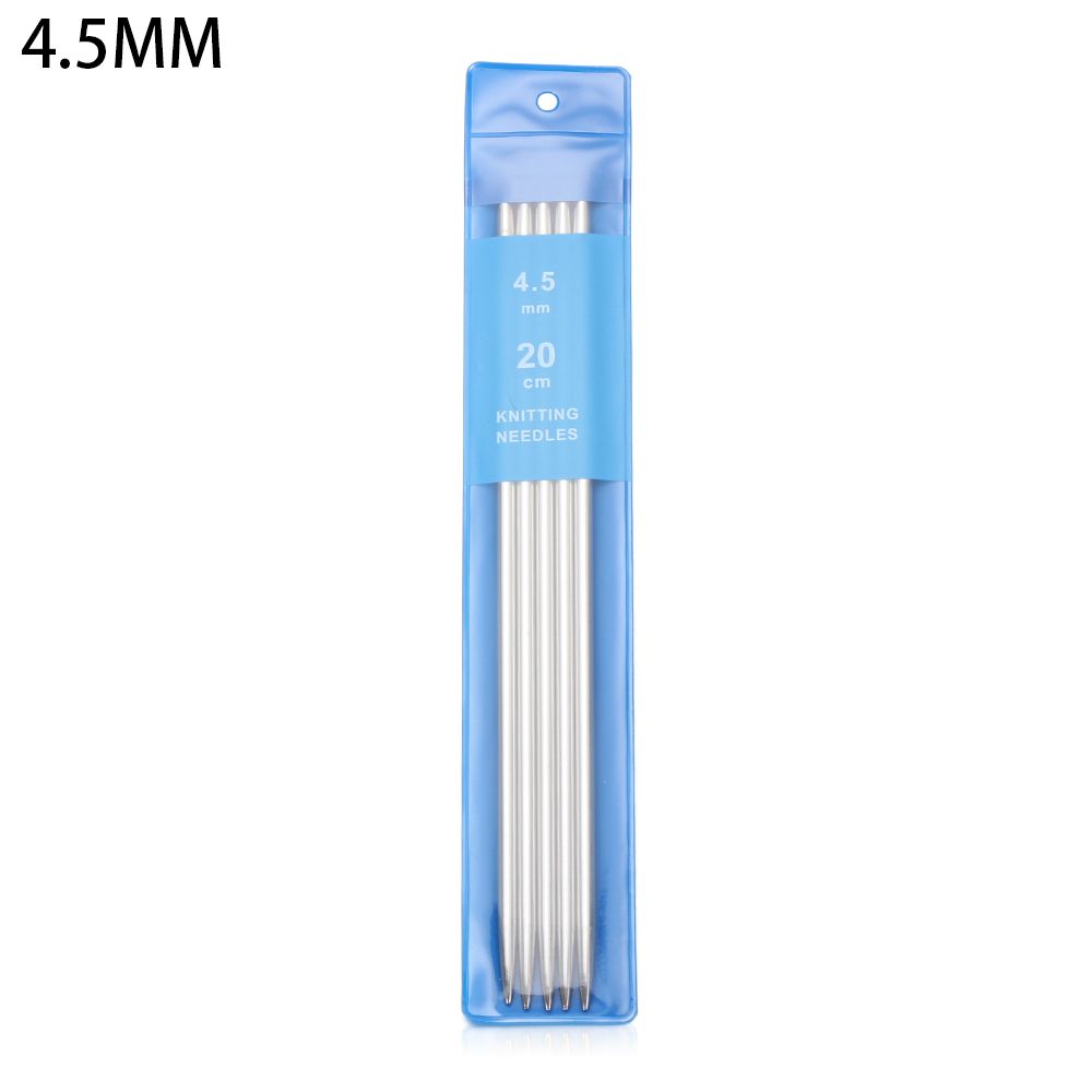 Susanroft 5pcs/set diy diy sweater weave bộ thủ công sợi móc kim loại móc móc dụng cụ dệt kim kim dệt kim thẳng