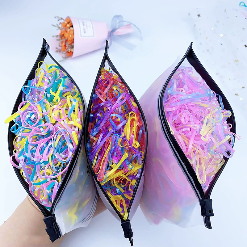 1000pcs/Pack%20Hair%20Band%20Girl%20Colorful%20Disposable%20Rubber%20Band%20Elastic%20Hair%20Band%20SEVICH%20-%20Image%204
