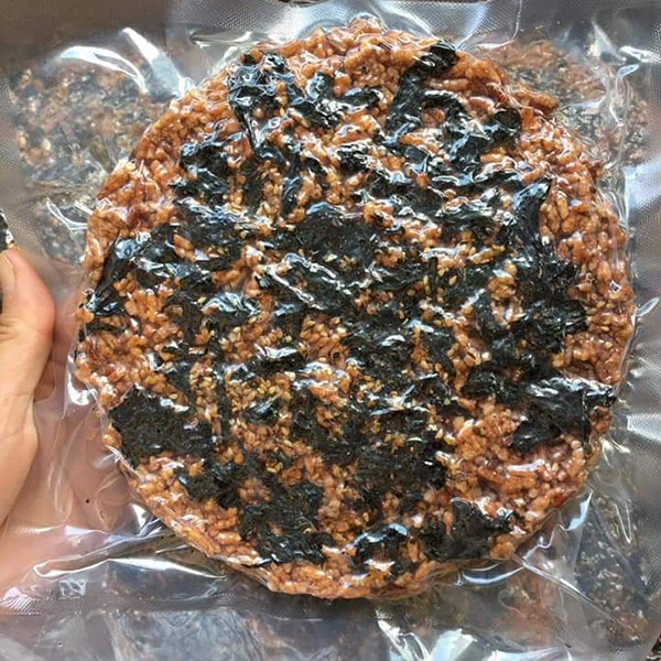 Cơm cháy gạo lứt rong biển - ăn vặt giảm cân - gói 100g