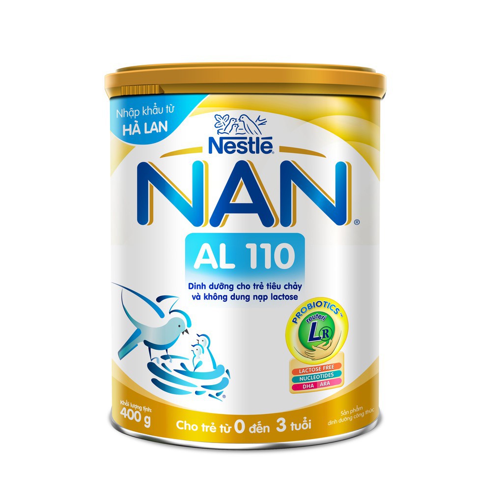 Sữa NAN AL 110 - 400G (Cho trẻ 0 - 3 tuổi)