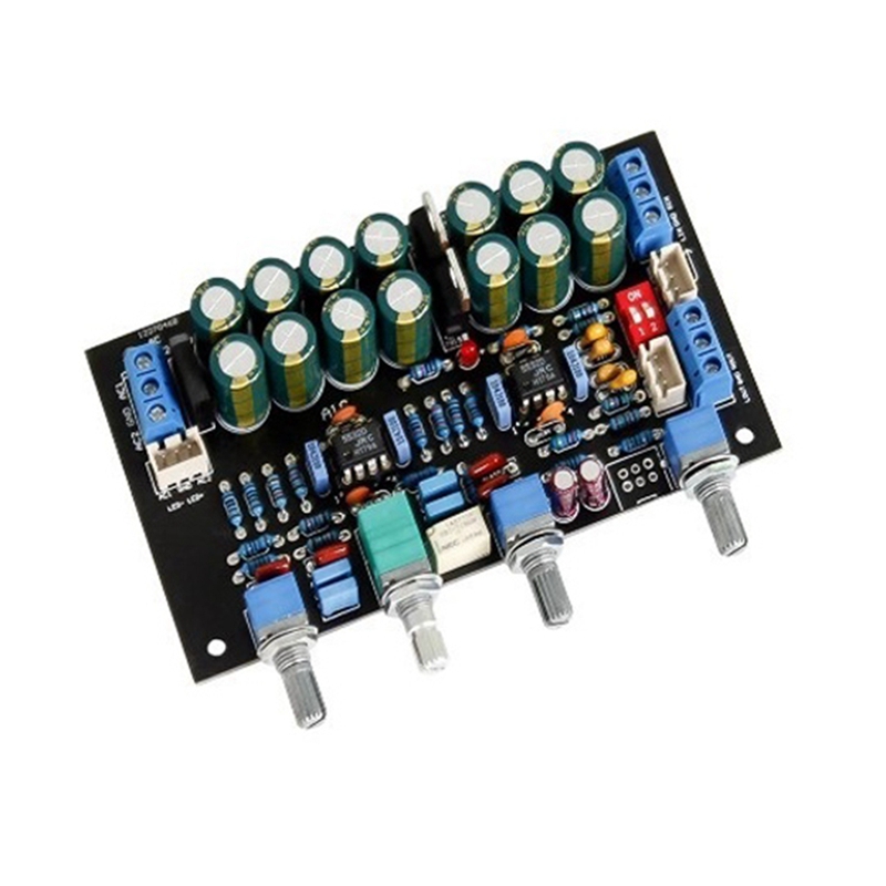 Convenient Pre-Amplifier Multifunctional Pre-Amplifier Pre-Amplifier Tone Board Preamp Volume Tone Control DIY Speaker Amplifiers Sound Audio Amp