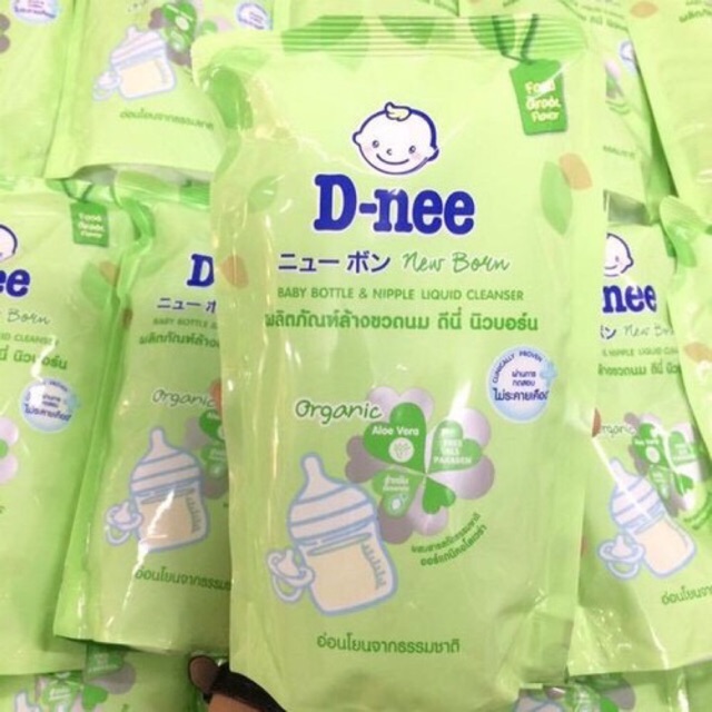 ( Dạng chai và túi) Nước rửa bình/ xúc bình sữa Dnee Thái Lan mẫu mới