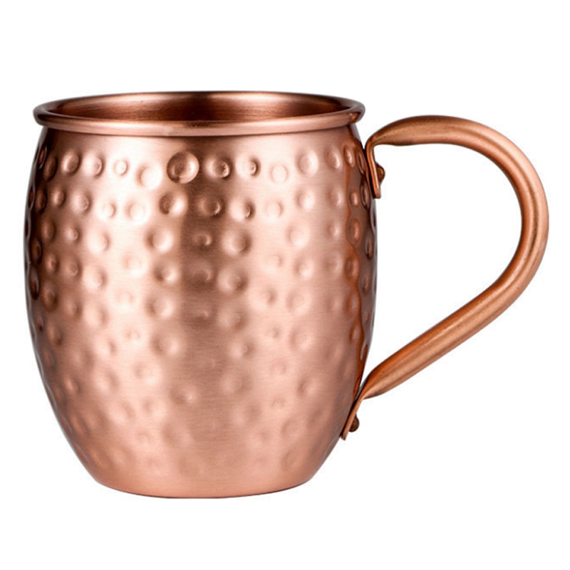 (c g k 530ml 100% pure copper mug mug drum cup cocktail cup pure copper mug restaurant bar cold drink cup
