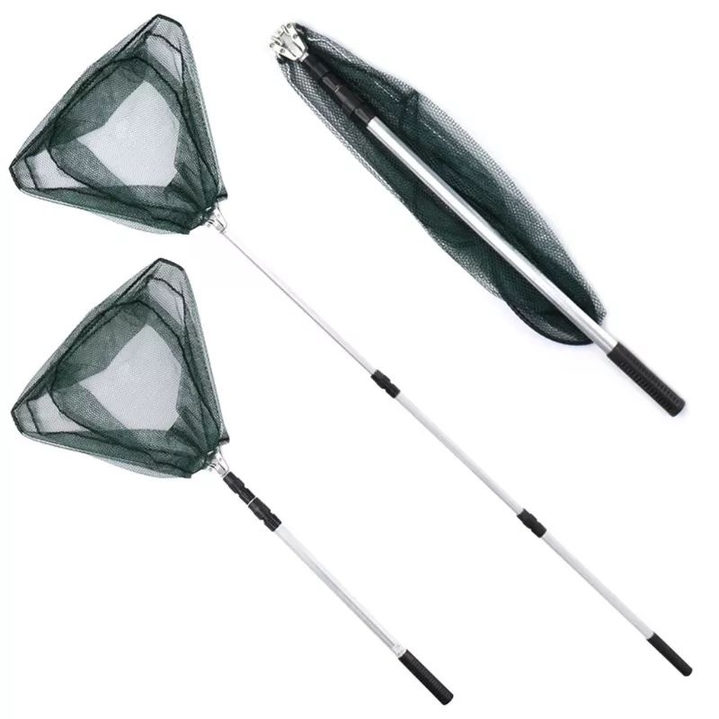 Vợt xúc cá vợt cá vợt nhôm siêu nhẹ tam giác ANam-Fishing