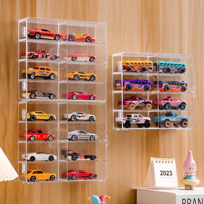 1:64%20Acrylic%20Car%20Display%20Box%20For%20Car%20Model%20Toy%20Cabinet%20Rack%20Dustproof%20Car%20Non%20Punching%20Adhesive%20Wall%20Transparent%20Display%20Box%20-%20Image%203