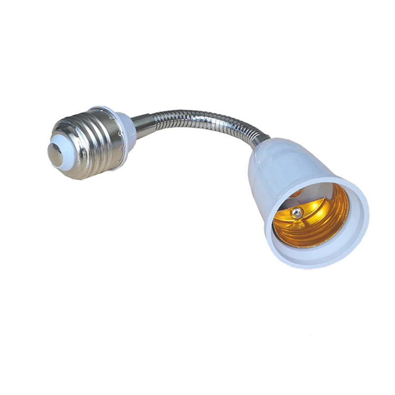 💖New Production💖 E27 To E27 Lamp Base Extender 180mm Lamp Holder Converter E27-E27 Flame Retardant Lamp Socket Adapter For Light Bulb