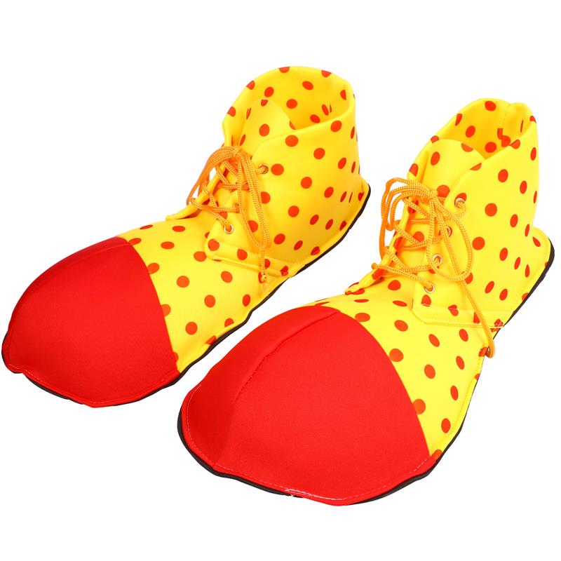 Zhitian Luxury 1 Pair Halloween Party Cosplay Costume Clown Shoes Clown Giant Shoes Circus Performance Costume Prop Circus Clown Shoes Dress Up. 
