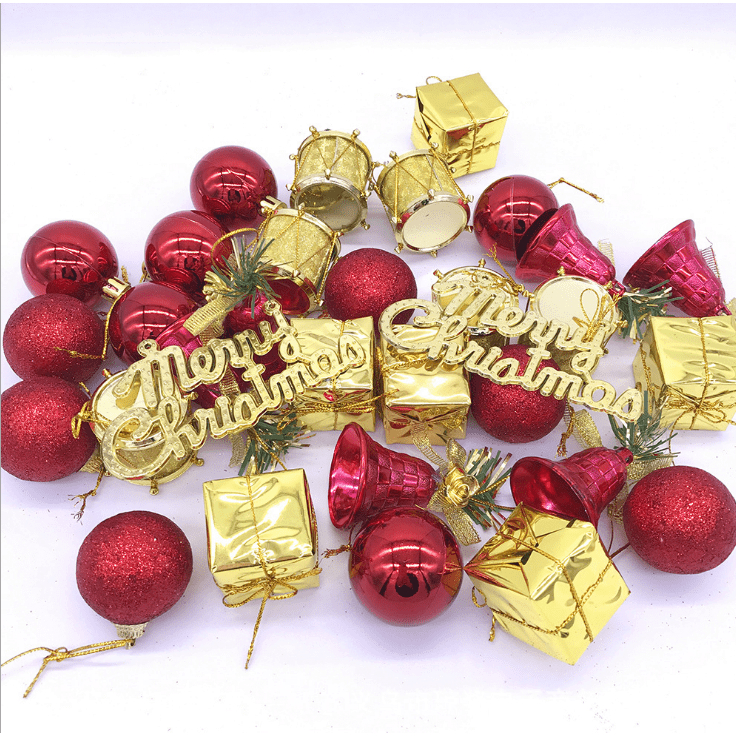 Hộp phụ kiện trang trí noel 32 món e20