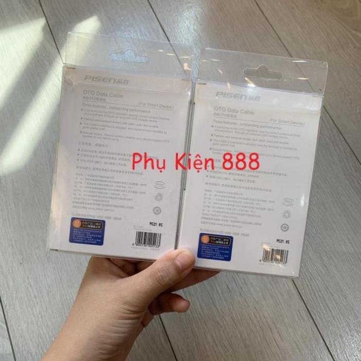 Cáp OTG PISEN cổng type C