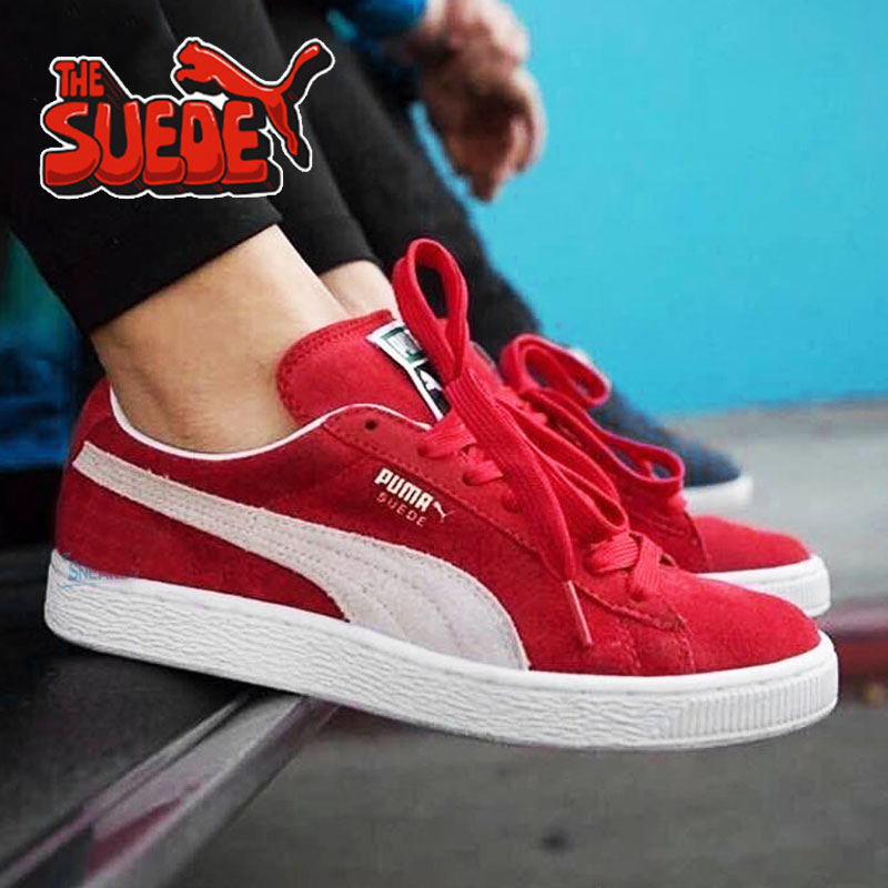 Shop Red Mens Puma Suede Classic Tones Lace Up Sneakers – Shoebacca-thephaco.com.vn