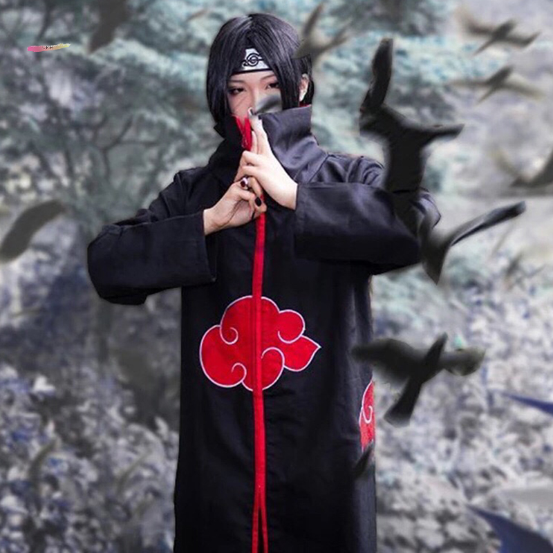 🔥🔥🔥UKH Trang phục hóa trang animer áo choàng Akatsuki Itachi hội nghị Anime Chất lượng cao