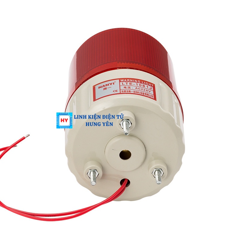 Đèn Quay Cảnh Báo Có Còi 12V - 24V - 220V