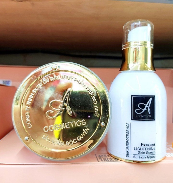 (CHÍNH HÃNG) COMBO SERUM + FACE PHÁP A COSMETICS mẫu mới 2022