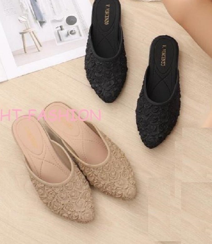 Dép sục mủ hoa hồng nổi 3f