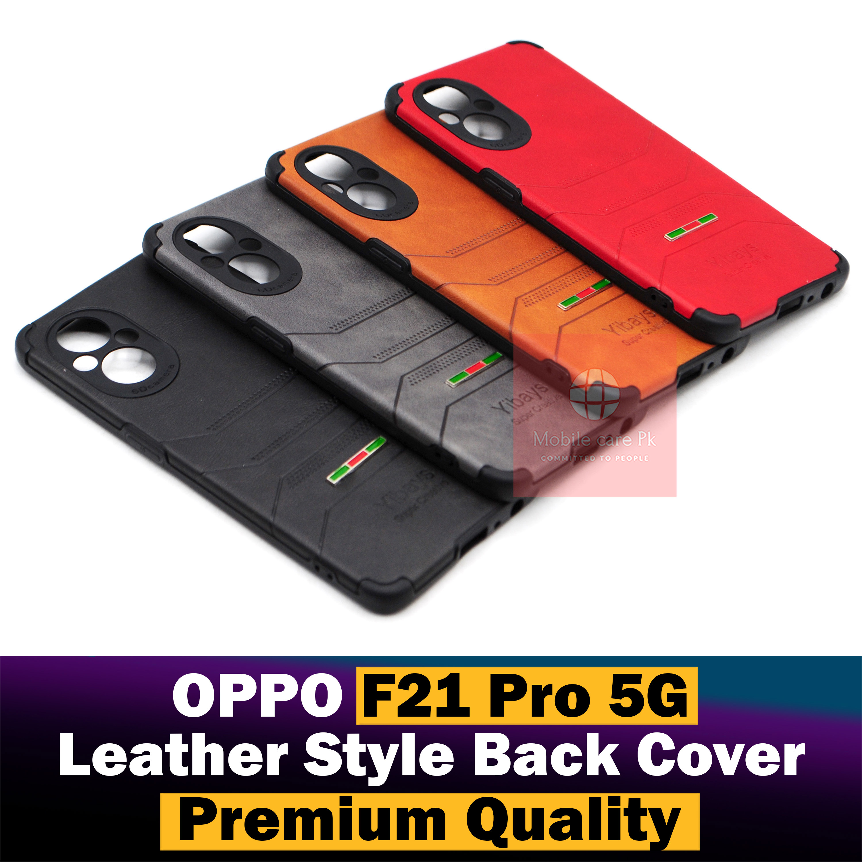 Oppo F21 Pro 5G Back Cover Soft Leather Case For Oppo F21 Pro 5G. 