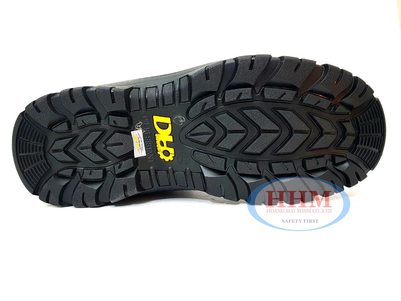 Ủng da bảo hộ DH màu nâu