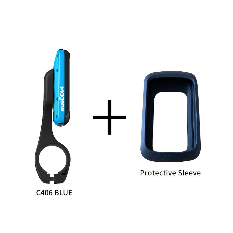 RRSkit【ENGLISH】Magene C406 Bike Computer  Wireless Smart Speedometer Road MTB Bicycle Odometer Bluetooth-Compatible ANT+