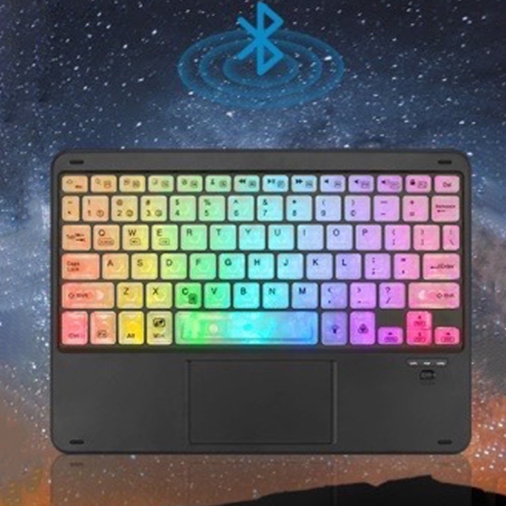 Mini Keyboard For Led Mini Keypad RGB Light Bluetooth Keyboard Backlit Colorful Luminous ...