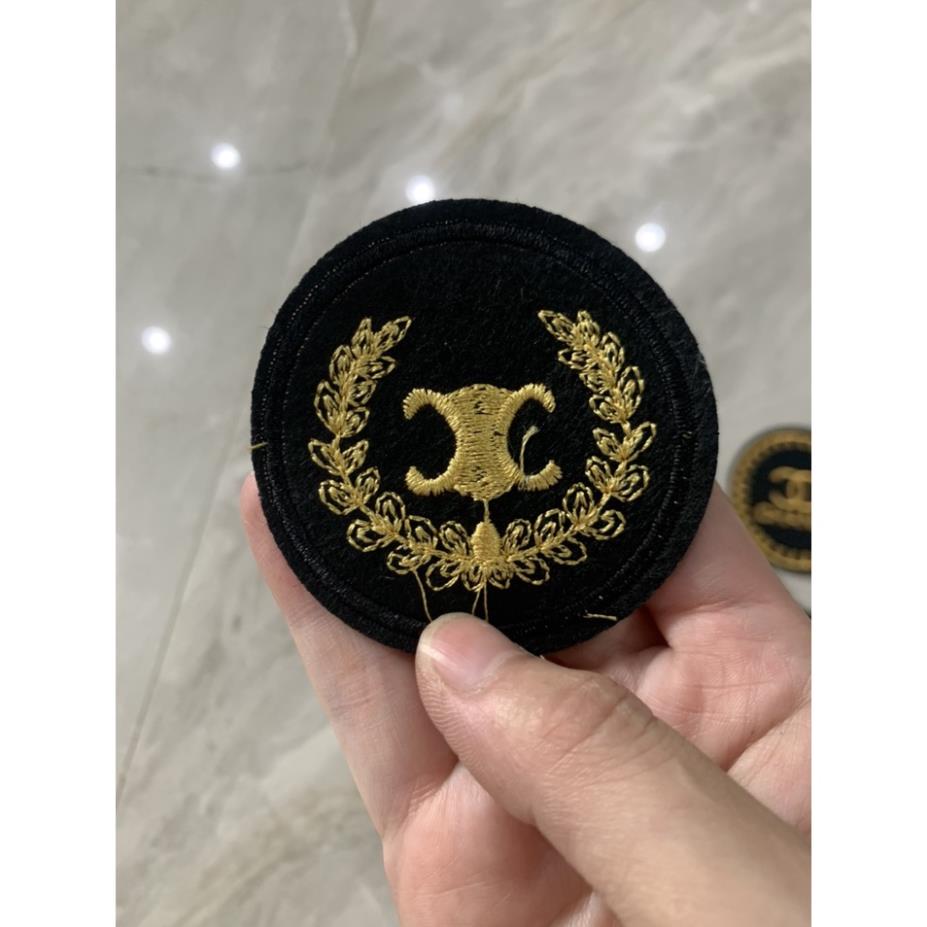 Miếng Sticker Thêu Ủi Logo Thương Hiệu Nổi Tiếng