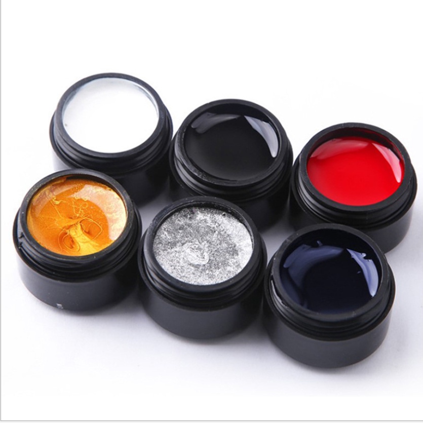 Gel Nhện Trang Trí Móng LINE UV 8ml Siêu Dai