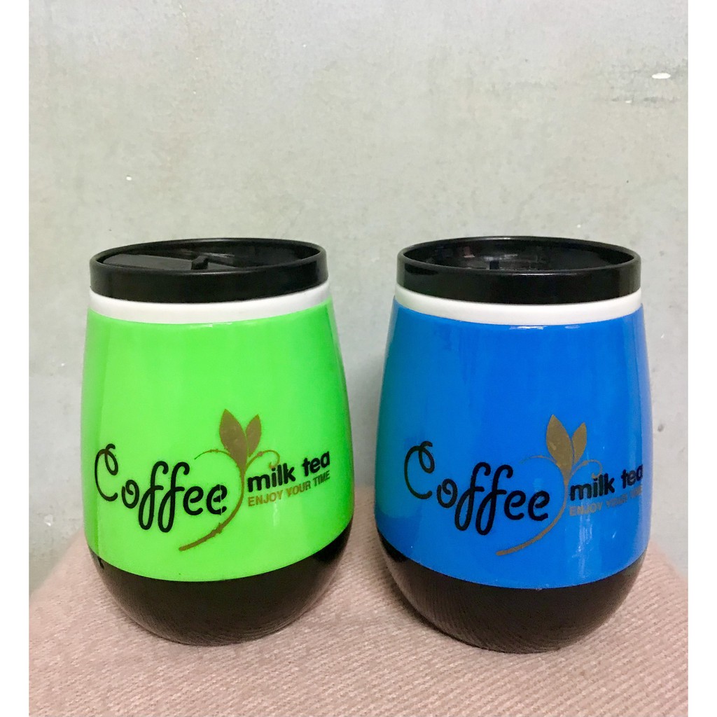 CỐC CAFE 500ML, Ca Nhựa Bầu Cà Phê Trung Việt.