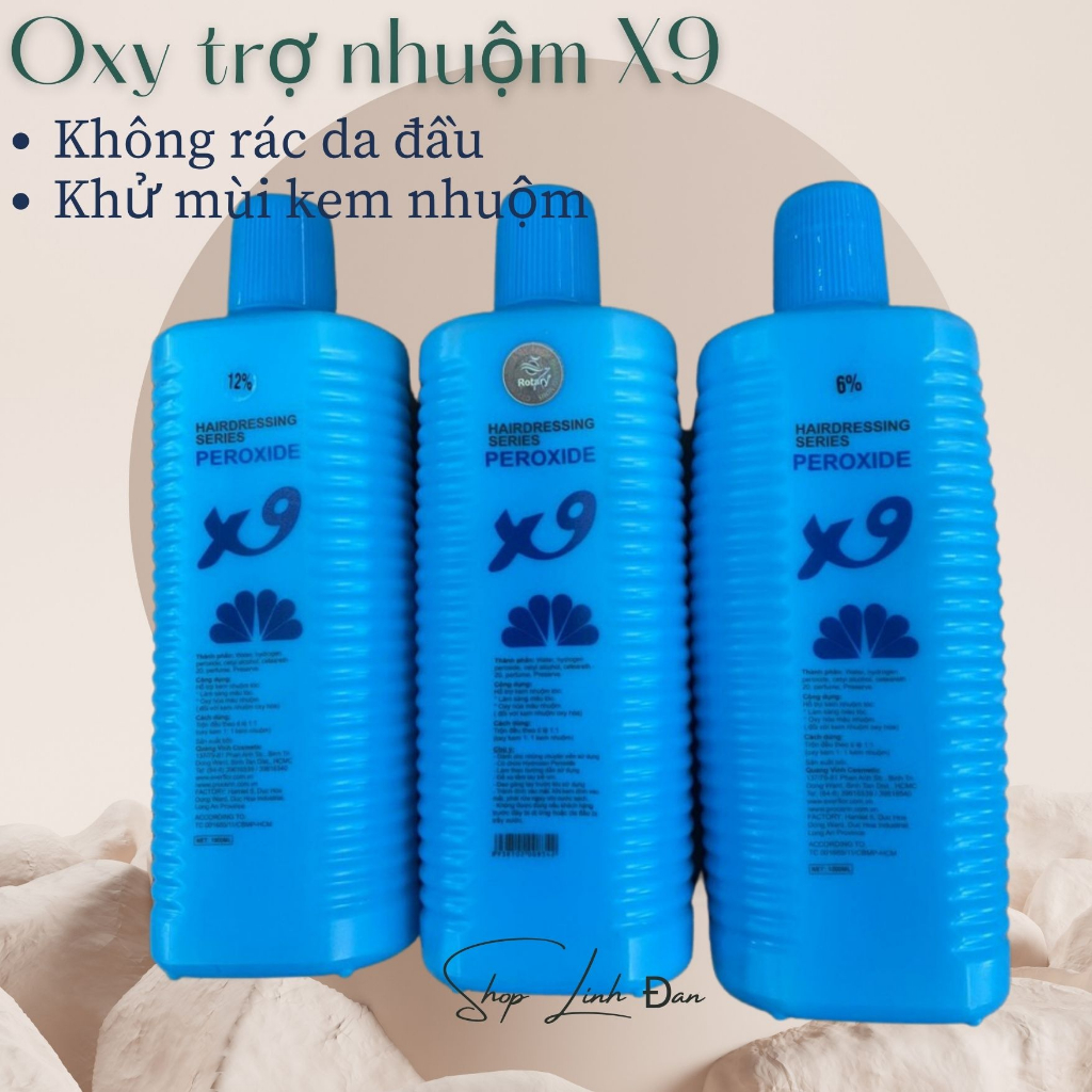 OXY TRỢ NHUỘM X9 (1000 ml)
