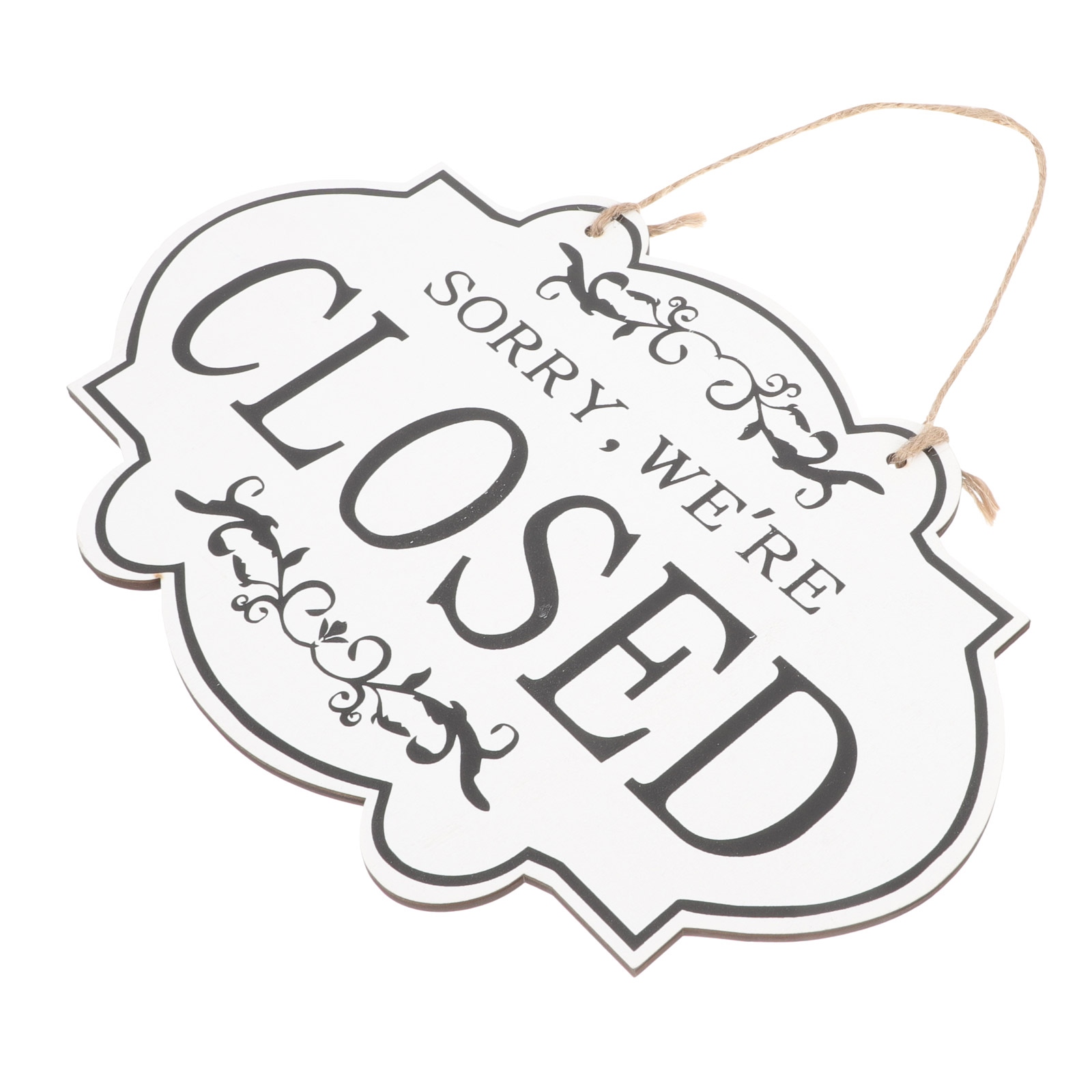 ❉ Sign Open Closed Hanging Businessdecor Signs Board Close Sidedrustic Comestore