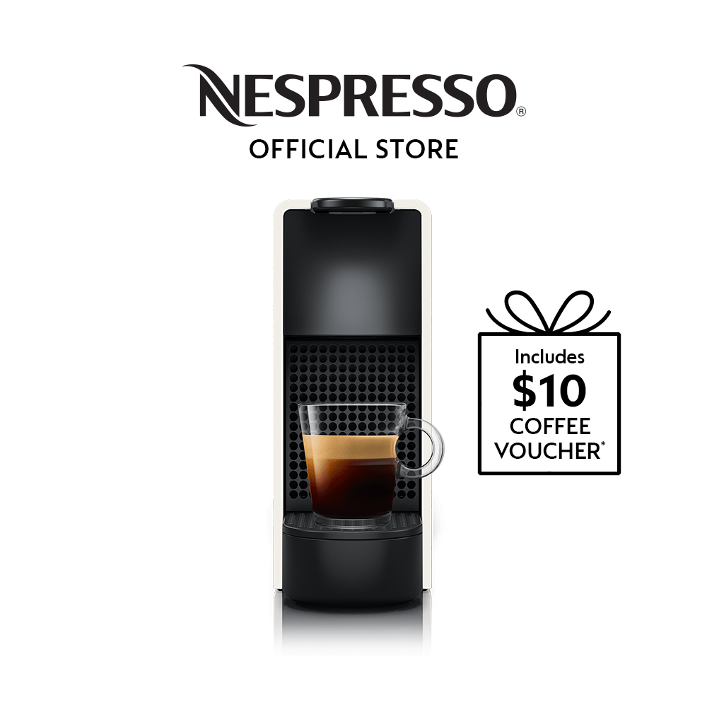 Nespresso® Essenza Mini Coffee Machine Pure White | Lazada Singapore