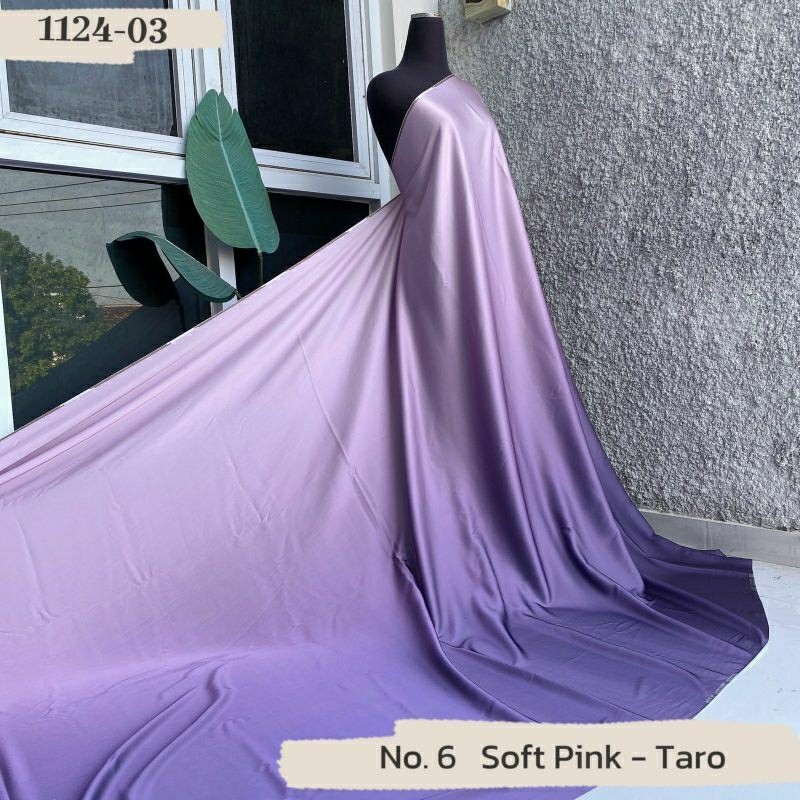 Kain Gradasi | Kain Polos Gradasi | Kain Campur Warna | Bridesmaid ...