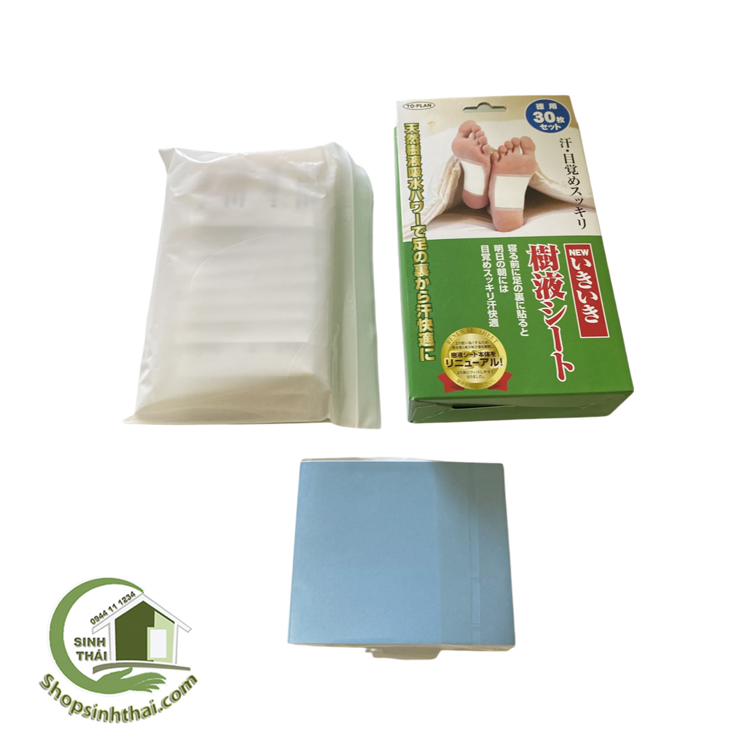 Miếng dán thải độc chân Kenko Nhật Bản - Hộp 30 miếng