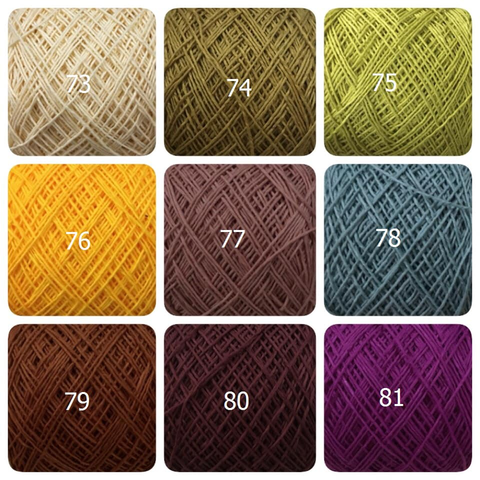 (BẢNG 2) Sợi Cotton VN CTVN hãng Craft Yarn