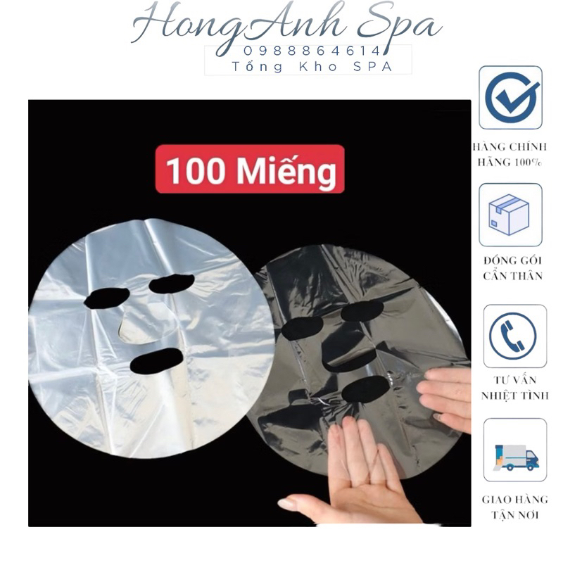 Màng ủ tê , màng ni lông ủ tê mặt spa