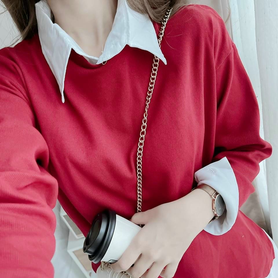 [HCM]ĐẦM SƠ MI LỤA KÈM ÁO KHOÁC THUN GÂN NGOÀI THỜI TRANG